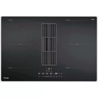 Kluge beépíthető indukciós főzőlap páraelszívóval, 80cm, matt f. - WaterMarkt.hu