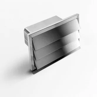 Elica - Gravitációs zsalu csatornához inox 290x160 mm, belső méret: 216x82 mm - WaterMarkt.hu