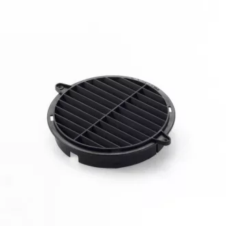 ELICA - Kerek fix rács fekete ø150 mm - WaterMarkt.hu