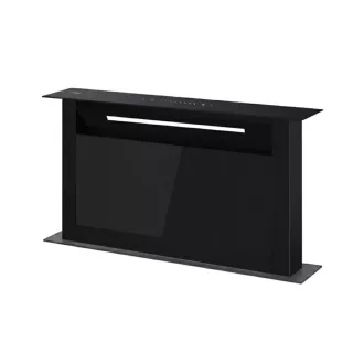 Kluge pultból kiemelkedő fekete páraelszívó, 60cm - WaterMarkt.hu