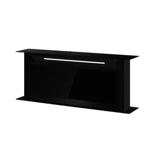 Kluge pultból kiemelkedő fekete páraelszívó, 90cm - WaterMarkt.hu