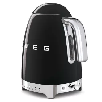 SMEG VÍZFORRALÓ, retro, állítható hőmérséklet, fekete - WaterMarkt.hu