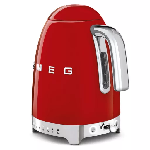 SMEG VÍZFORRALÓ, retro, állítható hőmérséklet, piros - WaterMarkt.hu