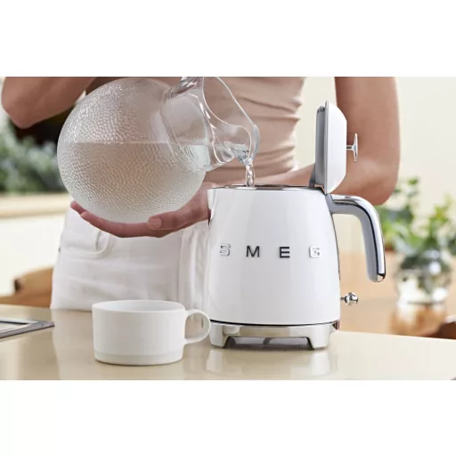 SMEG MINI VÍZFORRALÓ, retro, fehér - WaterMarkt.hu