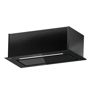 Kluge beépíthető fekete páraelszívó, 75cm, TC - WaterMarkt.hu