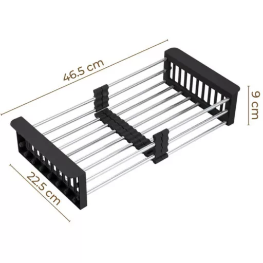 Gamma Strong Csepegtetőkosár - Állítható, Fehér/Króm - WaterMarkt.hu
