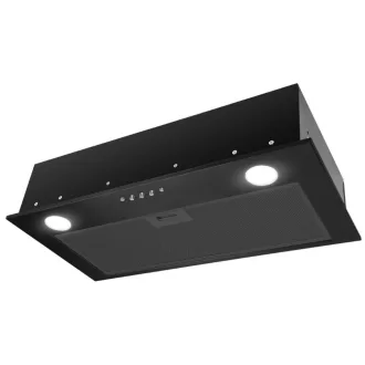 Kluge beépíthető fekete páraelszívó, 60cm, 17cm magas - WaterMarkt.hu