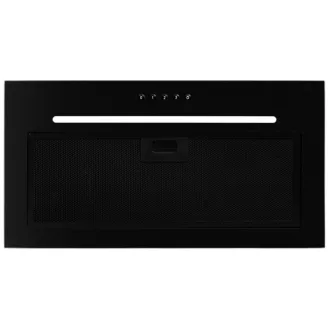 Kluge beépíthető fekete páraelszívó, 60cm, fekete üvegpanel - WaterMarkt.hu