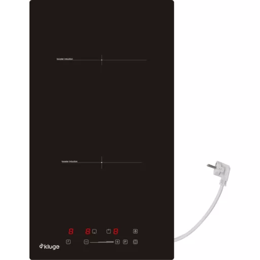 Kluge beépíthető indukciós domino főzőlap, 30cm, fekete ü. - WaterMarkt.hu