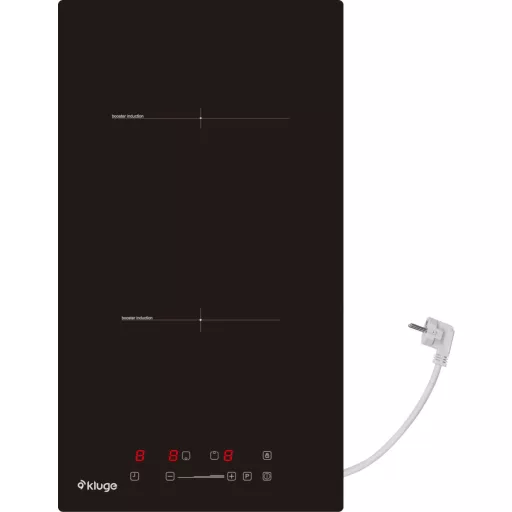 Kluge beépíthető indukciós domino főzőlap, 30cm, fekete ü. - WaterMarkt.hu