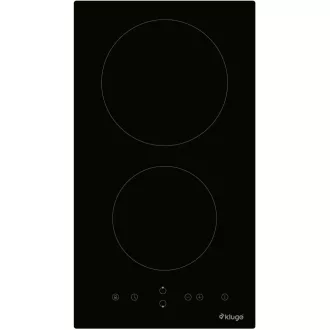 Kluge beépíthető kerámia domino főzőlap, 30cm, fekete ü. - WaterMarkt.hu