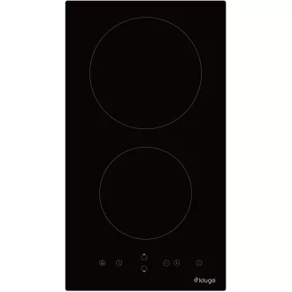 Kluge beépíthető kerámia domino főzőlap, 30cm, fekete ü. - WaterMarkt.hu