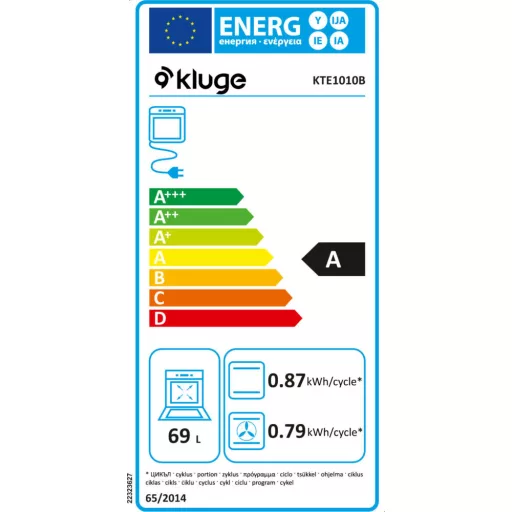 Kluge beépíthető multifonkciós fekete sütő, AIRFRY - WaterMarkt.hu