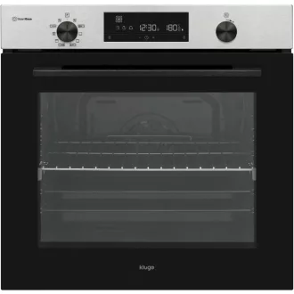 Kluge beépíthető multifunicós inox/fekete sütő, 78L - WaterMarkt.hu
