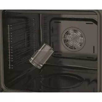 Kluge beépíthető multifunicós inox/fekete sütő, 78L - WaterMarkt.hu