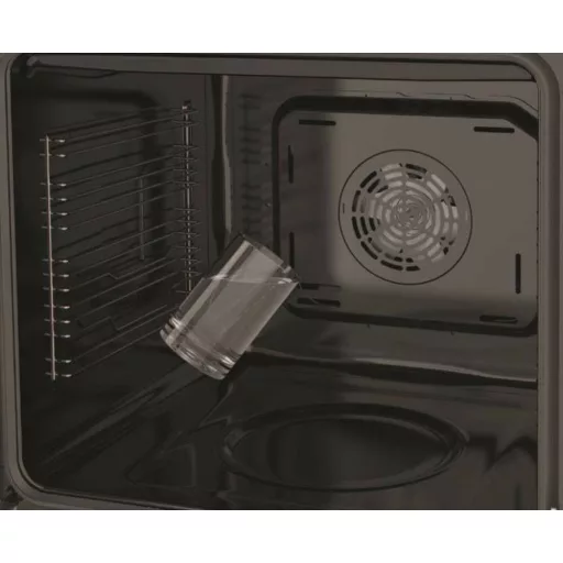 Kluge beépíthető multifunicós inox/fekete sütő, 78L - WaterMarkt.hu