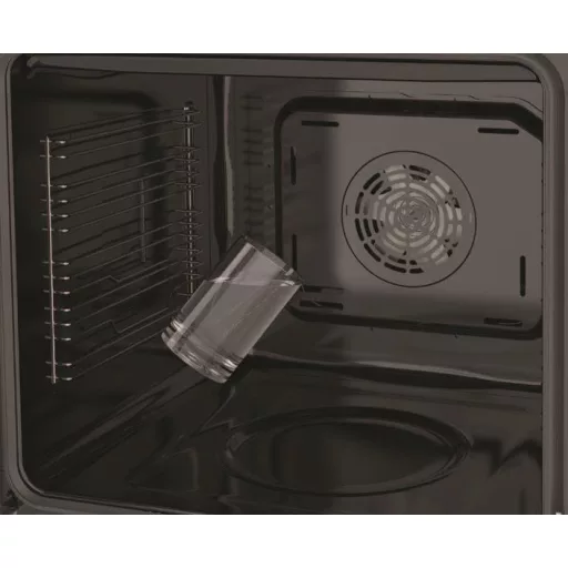 Kluge beépíthető multifunicós inox/fekete sütő, 78L - WaterMarkt.hu