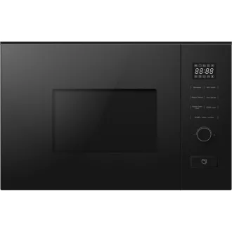 Kluge beépíthető mikrohullámú sütő grillel, 20L, fekete üveg - WaterMarkt.hu