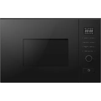 Kluge beépíthető mikrohullámú sütő grillel, 20L, fekete üveg - WaterMarkt.hu
