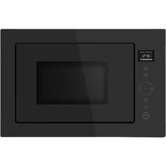 Kluge beépíthető mikrohullámú sütő grillel, 25L, fekete üveg - WaterMarkt.hu