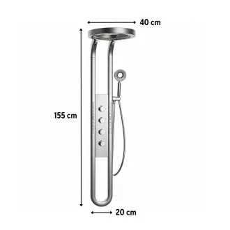 Aquajet hidromasszázs zuhanypanel - WaterMarkt.hu