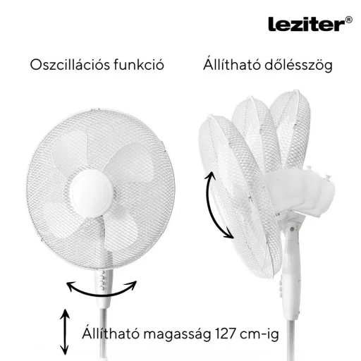 Breeze álló ventilátor 45 W 43 cm - WaterMarkt.hu