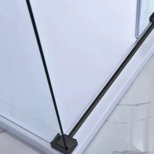Bold-in 80x100 cm aszimmetrikus zuhanykabin zuhanytálca nélkül