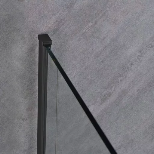 Bold-in 80x100 cm aszimmetrikus zuhanykabin zuhanytálca nélkül