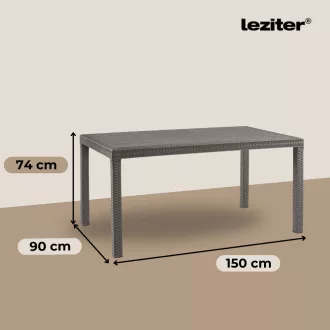 Hella műanyag kerti asztal - WaterMarkt.hu