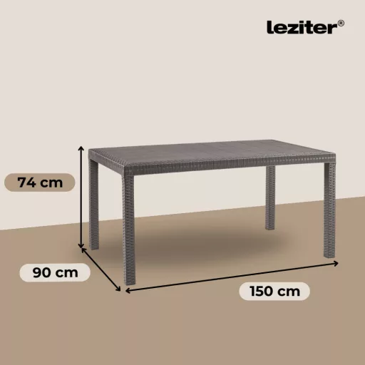 Hella műanyag kerti asztal - WaterMarkt.hu