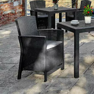 Lima műrattan karfás szék - WaterMarkt.hu