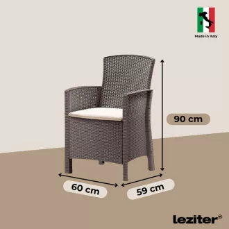 Lima műrattan karfás szék - WaterMarkt.hu