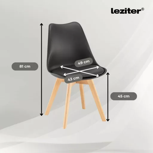 Ravena 4+1 étkező garnitúra fehér-fekete - WaterMarkt.hu