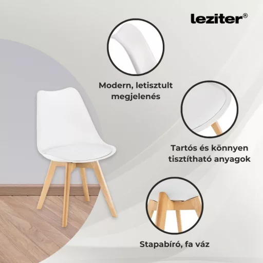 Ravena 6+1 étkező garnitúra fehér-fehér - WaterMarkt.hu