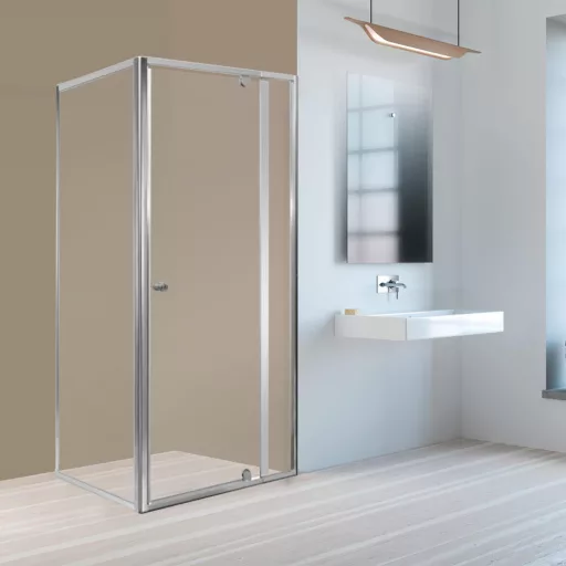 Flexi 80x90 cm sarokba szerelhető aszimmetrikus zuhanykabin zuhanytálca nélkül - WaterMarkt.hu