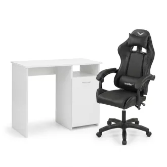 Family One íróasztal szett Raven gamer forgószékkel