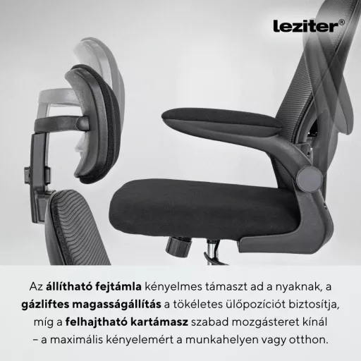 Family One íróasztal szett Flexo ergonomikus forgószékkel