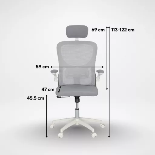 Family One íróasztal szett Flexo ergonomikus forgószékkel