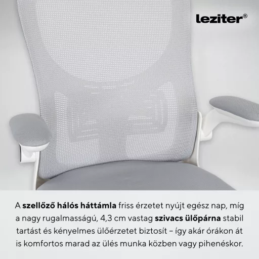 Family One íróasztal szett Flexo ergonomikus forgószékkel