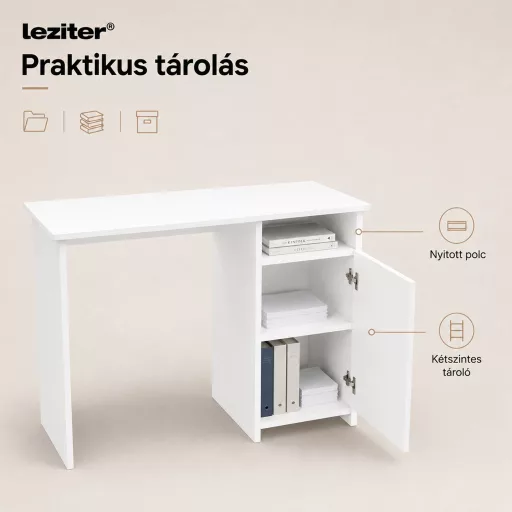 Family One íróasztal szett Fit ergonomikus forgószékkel