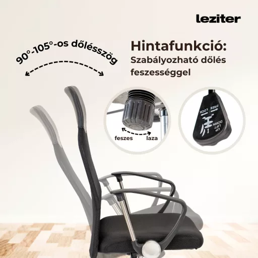 Family One íróasztal szett Fit ergonomikus forgószékkel