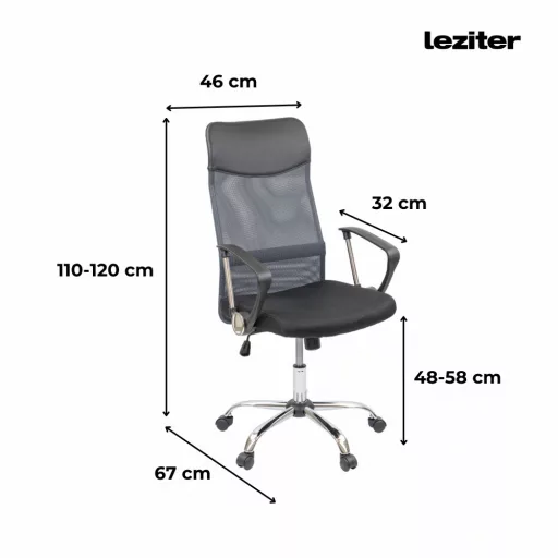 Family One íróasztal szett Fit ergonomikus forgószékkel