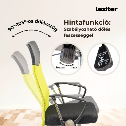 Family One íróasztal szett Fit ergonomikus forgószékkel