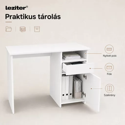 Family Pro íróasztal szett Fit ergonomikus forgószékkel