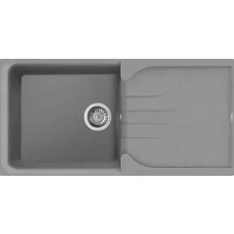 ELLECI - Mosogatótálca Ego 480 G48 Cemento - WaterMarkt.hu