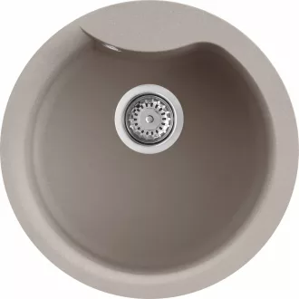 ELLECI - Mosogatótálca Ego ROUND G43 Tortora - WaterMarkt.hu