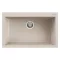 ELLECI - Mosogatótálca Quadra 130 G39 Bianco soft - WaterMarkt.hu