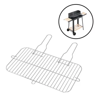 Grillrács szögletes 53,5x28 cm
