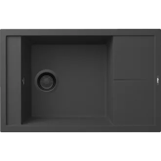 ELLECI - Mosogatótálca Unico 305 G40 Nero fekete tartozékokkal - WaterMarkt.hu