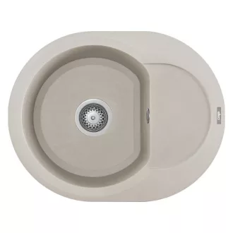 ELLECI - Mosogatótálca Easy ROUND 600 G39 Bianco soft - WaterMarkt.hu